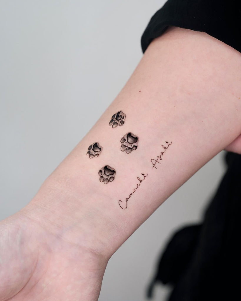 30 Cute Small & Simple Dog Tattoo Ideas for Women Animal Lovers – MyBodiArt